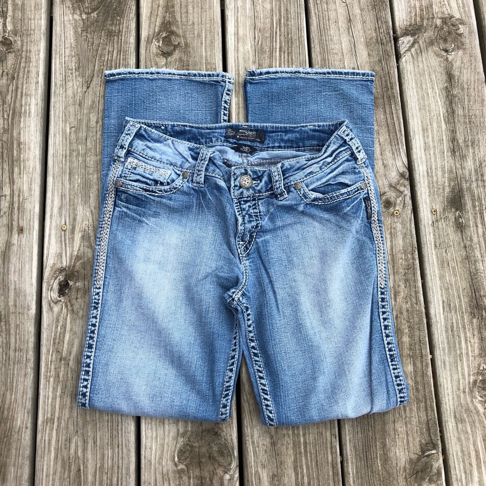 Silver Suki Boot Cut Jeans